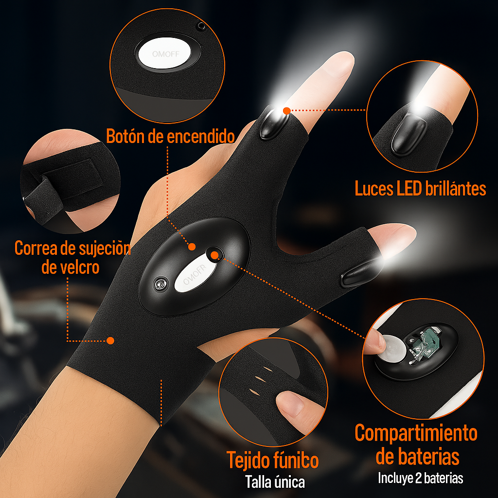 GUANTES MONDERA RECARGABLES
